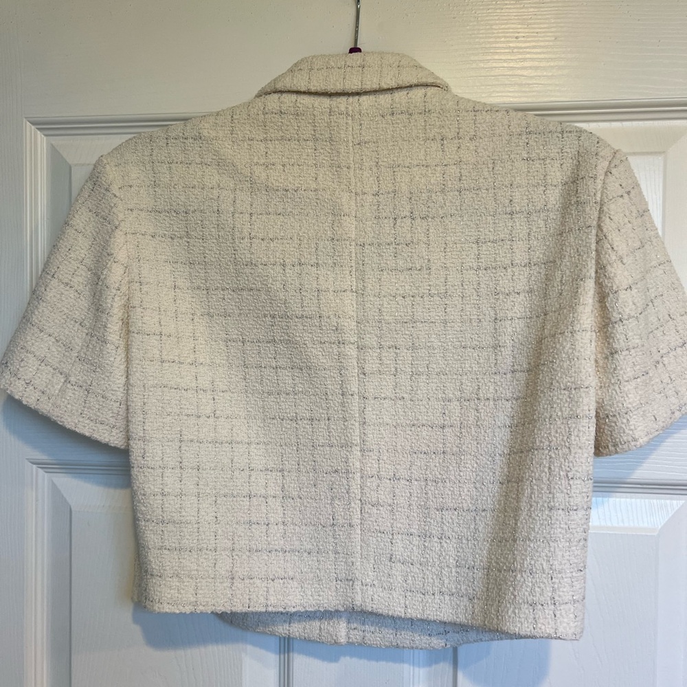 MAJE VILLONI CROP TWEED JACKET - Picture 5 of 6